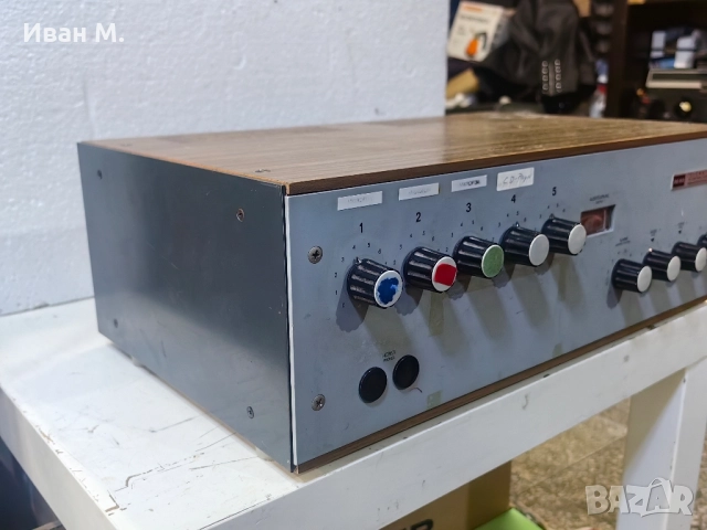 Миксер усилвател Klein&Hummel , снимка 5 - Ресийвъри, усилватели, смесителни пултове - 52073874