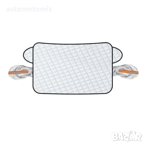 Термо сенник, За предно стъкло, С подплата, 145 Х 110см - 47033, снимка 2 - Аксесоари и консумативи - 51061913