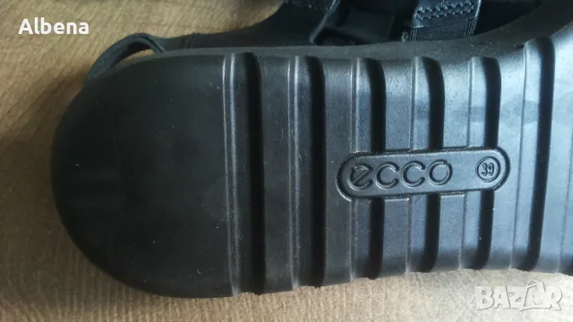 ECCO Real Leather Sandals Размер EUR 39 дамски сандали естествена кожа 296-14-S, снимка 6 - Сандали - 48013570