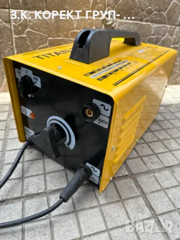 НОВ Електрожен Заваръчен апарат Deca TITAN 205E 4.4 kW