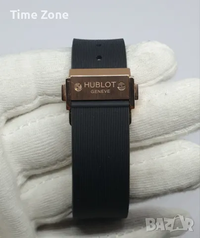 Hublot Chronograph 38mm Pink Gold Black Dial Diamonds Дамски Различни Варианти, снимка 13 - Дамски - 47991731