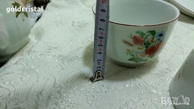 Стар български порцелан купички и купа , снимка 10 - Антикварни и старинни предмети - 48828513