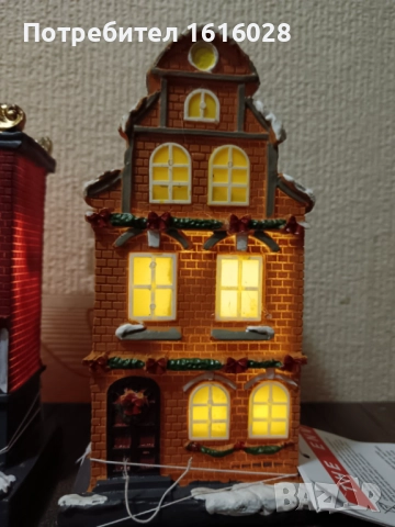 Нови LED светещи Къщи за изграждане на Коледни селца., снимка 3 - Ракли - 51007657