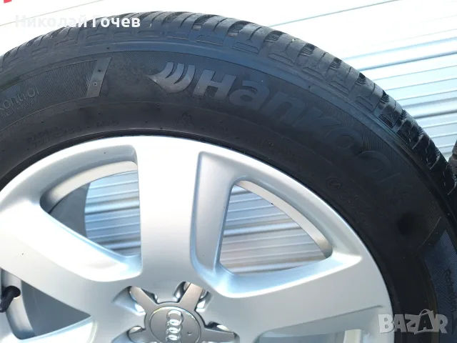 Оригинални алуминиеви джанти за Audi с гуми Hankook 17", снимка 7 - Гуми и джанти - 56211782