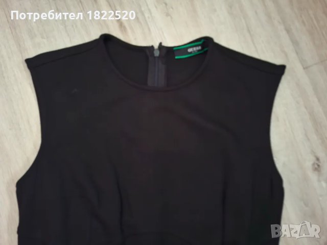 Черна рокля Guess , снимка 3 - Рокли - 49332440