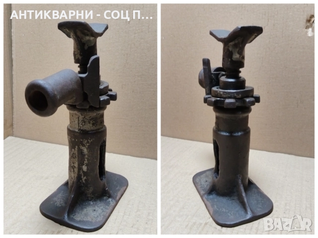 Стар Соц Винтов Крик / До 2 Тона / 4 кг., снимка 4 - Антикварни и старинни предмети - 52471156