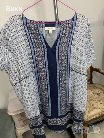 Туника/рокля в размер 16, подходяща за L-XL, снимка 4 - Рокли - 44653971