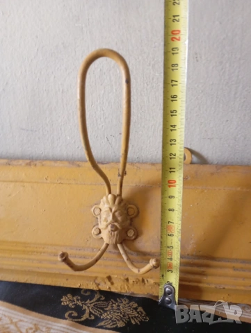 Стара закачалка за стена, снимка 3 - Антикварни и старинни предмети - 53754856