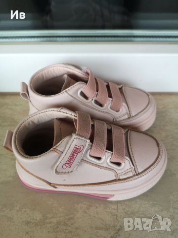 Детски кецове, естествена кожа, размер 22 , снимка 3 - Детски обувки - 40715401