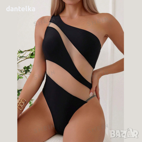 V25 Цял бански с оформящ силуета ефект Секси цял бански. Стилен бански за цяло тяло. Цял бански 2024, снимка 2 - Бански костюми - 44919844
