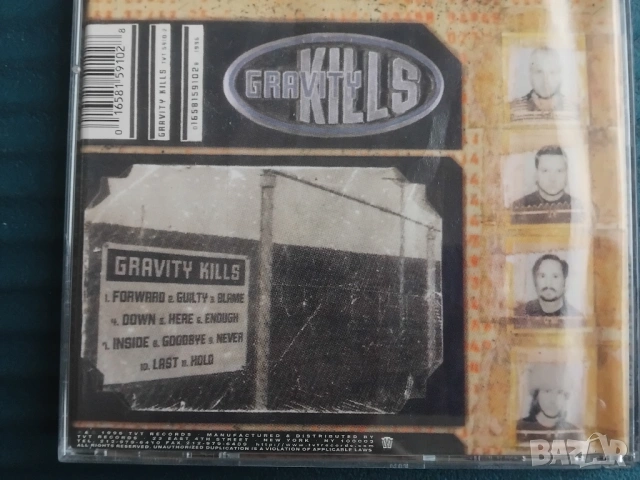 Gravity Kills – Gravity Kills - матричен диск музика, снимка 2 - CD дискове - 53204733
