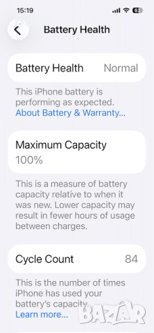 iPhone 16e Black 128 GB (в гаранция), снимка 3 - Apple iPhone - 53486205