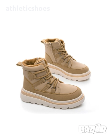 Дамски зимни боти на палтформа -2097, снимка 2 - Дамски боти - 52103999