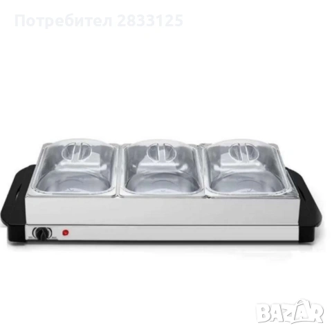 Електрически нагревател за бюфет 2 в 1 - винаги топла храна, снимка 4 - Отоплителни печки - 53659016