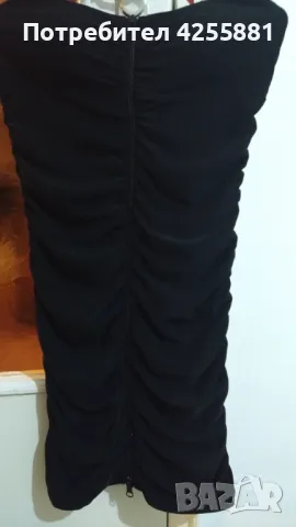 Черна стилна рокля 