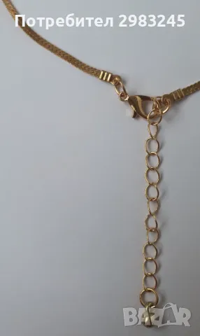 Колие златисто #6, снимка 2 - Колиета, медальони, синджири - 49666145