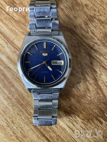 Мъжки оригинален японски часовник Seiko , снимка 4 - Мъжки - 56314434