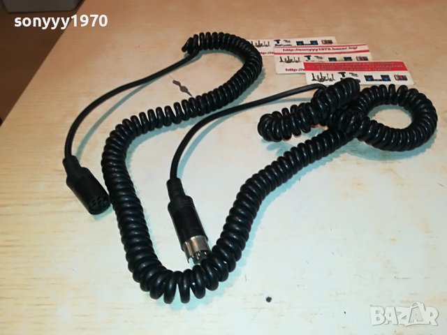 къдрав кабел за слушалки 1метър от германия 0612221134