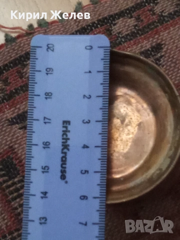 Антична медна кана 54268, снимка 4 - Антикварни и старинни предмети - 53637614