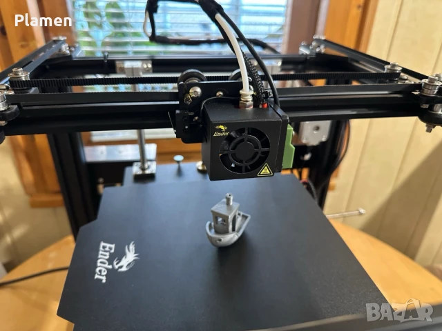 3D Принтер Creality Ender 4 + Лазерен модул, снимка 2 - Друга електроника - 50540320