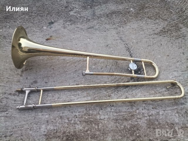 Тенор тромбон , снимка 1 - Духови инструменти - 41623322