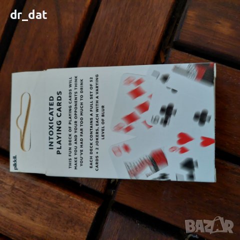 Pikkii, Intoxicated Playing Cards, снимка 2 - Антикварни и старинни предмети - 39469025