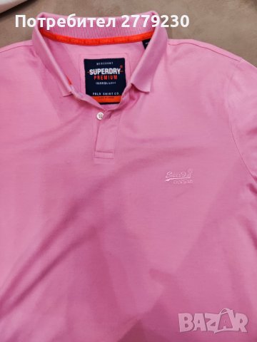 Polo тениска на марката SUPERDRY, размер XL, Нова!, снимка 6 - Блузи - 42525780