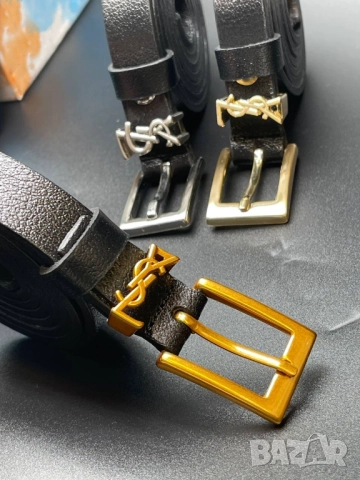 колани от естествена кожа в кутя ysl saint laurent calvin klein, снимка 7 - Колани - 51439628