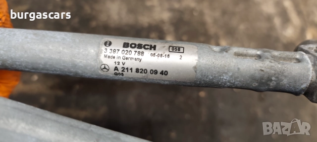 Механизъм чистачки A 211 820 09 40 / 1 397 220 493 Mercedes E220 W211 - 140лв, снимка 5 - Части - 52307575