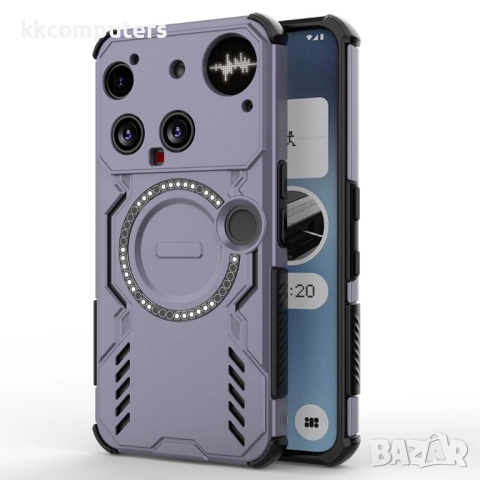 Butterfly Armor Магнитен калъф за Nothing Phone (3) 5G- PC + TPU, MagSafe, Охлаждащ дизайн, Вкл. Про, снимка 2 - Калъфи, кейсове - 52659453