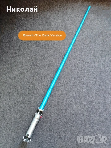 Светещ в тъмното Светлинен меч на Obi Wan Kenobi Lightsaber StarWars, снимка 7 - Други - 51047923