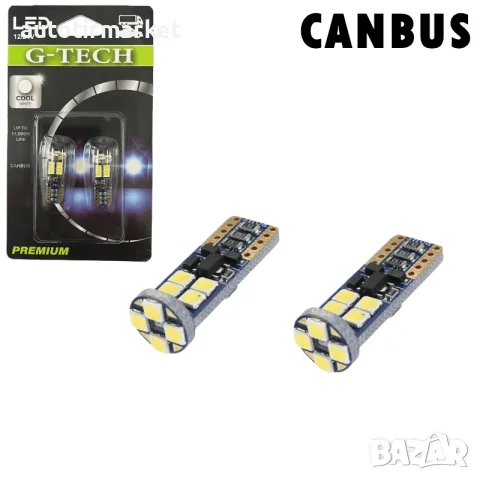 LED безцокълни крушки T10 12V/24V – T96 – T95