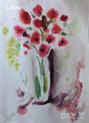 Картини акварел, снимка 7 - Картини - 41121407
