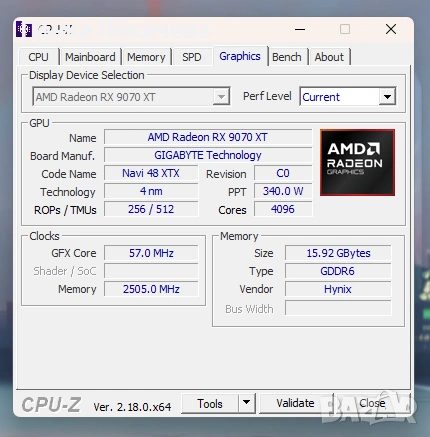 Продавам GIGABYTE AORUS Radeon RX 9070 XT ELITE 16G, снимка 2 - Видеокарти - 53310780