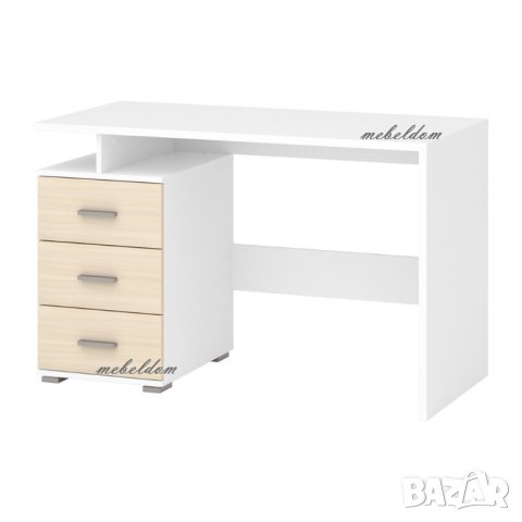 Бюро 110см. с 3 чекмеджета(код-1233), снимка 3 - Бюра - 40719100