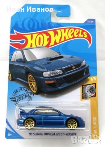 Hot wheels Subaru Impreza 228 STi-Versión