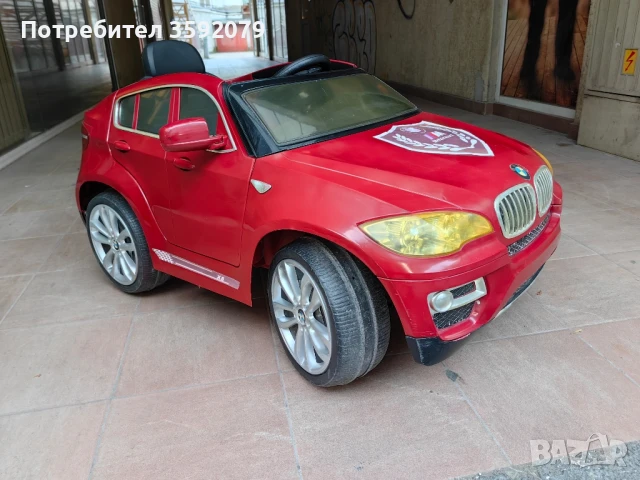 Детска кола BMW X6, снимка 9 - Детски велосипеди, триколки и коли - 50690016