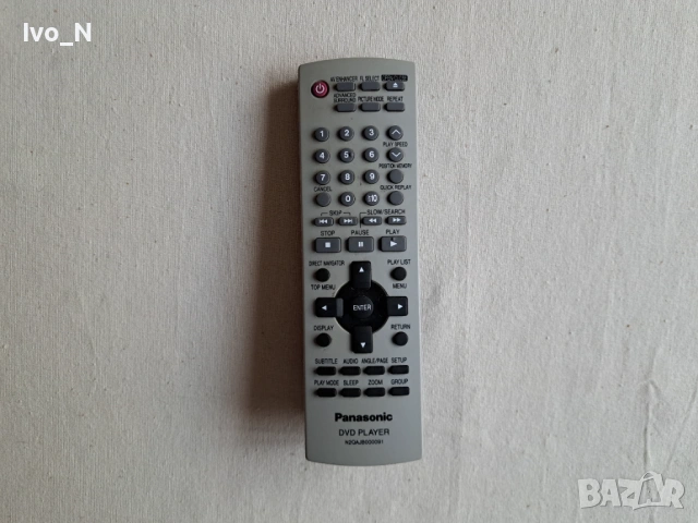 Дистанционно Panasonic за DVD.