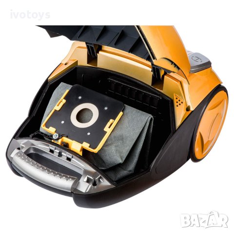 Прахосмукачка с/без торба SENCOR SVC 900-EUE3, 900W ECO мотор, 80 dB, Оранжев/Черен, снимка 3 - Прахосмукачки - 41882436