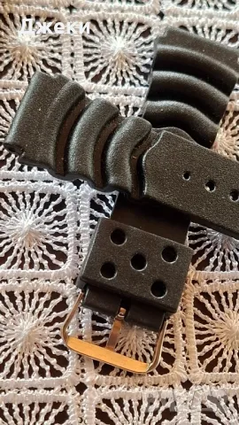 луксозна каишка за SEIKO..22mm, снимка 2 - Каишки за часовници - 49671796