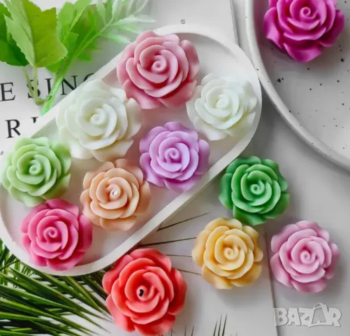 Молд роза 5 см (12)