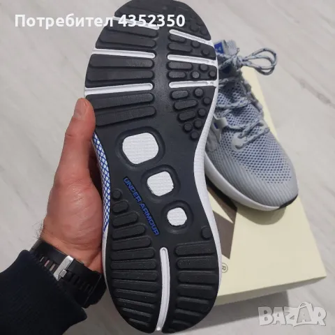 Under Armour HOVR Phantom 3 SE Grey Blue
, снимка 4 - Маратонки - 48627105