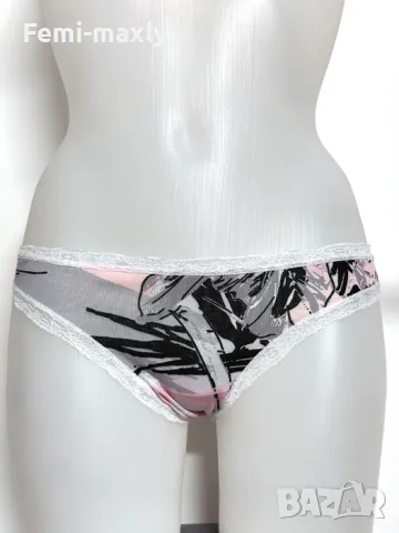 Lizabel - Дамска бикина принт розово - 1131, снимка 2 - Бельо - 49384655