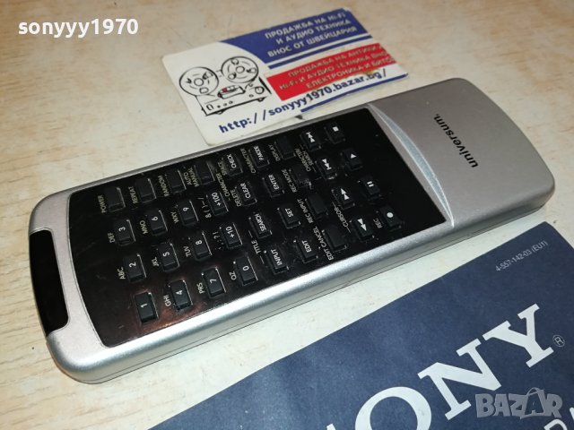 UNIVERSUM-REMOTE CONTROL-ВНОС SWISS 1509231326, снимка 13 - Други - 42200708