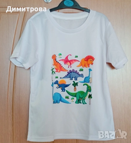 нови тениски размер 122-128см, снимка 2 - Детски тениски и потници - 53747428