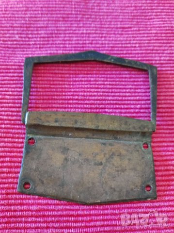 Стара месингова дръжка за чехмедже. , снимка 4 - Антикварни и старинни предмети - 35714925