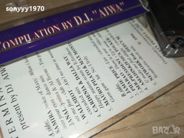 DANCE TERMINATOR 8-TAPE 1906251604, снимка 4 - Аудио касети - 50726518