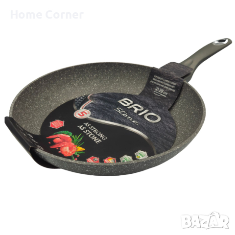 Тиган BRIO Stone 28 см с каменно покритие, снимка 1