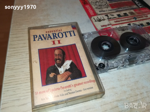 PAVAROTTI TAPE 2609251736, снимка 9 - Аудио касети - 51849428