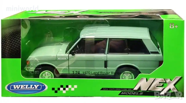 Land Rover Range Rover 1970 - мащаб 1:24 на Welly моделът е нов в кутия